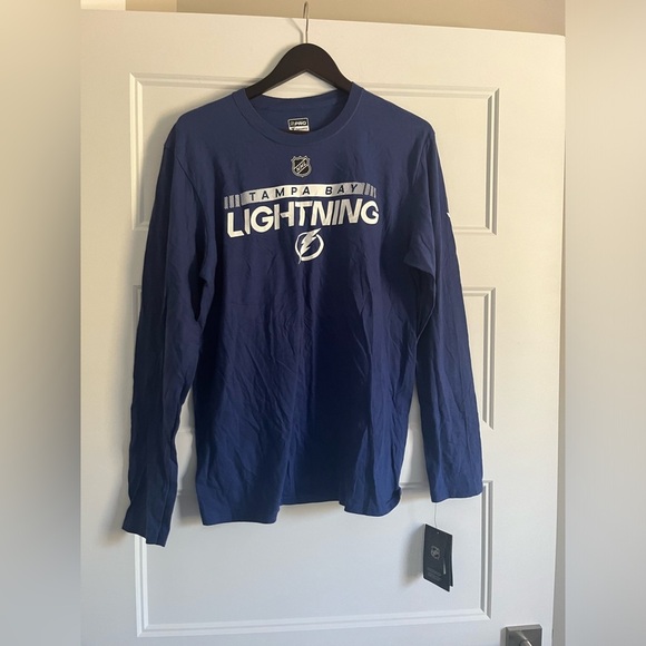 Tampa Bay Lightning Long Sleeve Shirt - Picture 1 of 8